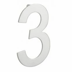 THIRARD - Chiffre 3 à Visser, Inox, H.100mm