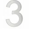 THIRARD - Chiffre 3 Adhésif, Inox, H.76mm -THIRARD Soldes 18592595 1
