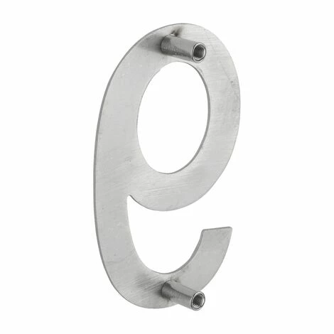 THIRARD - Chiffre 9 à Visser, Inox, H.100mm 4 THIRARD - Chiffre 9 à Visser, Inox, H.100mm – Image 2