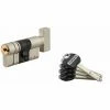 THIRARD - Cylindre De Serrure à Bouton Federal 2, 32Bx32mm, Nickel, Anti-arrachement, Anti-perçage, 5 Clés -THIRARD Soldes 18592619 1