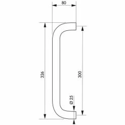 THIRARD - Barre De Tirage Entr'axe 300mm, Inox 7 THIRARD - Barre De Tirage Entr'axe 300mm, Inox -THIRARD Soldes 18592656 3