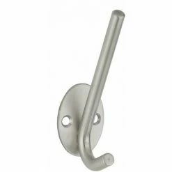 THIRARD - Patère Crochet, Inox, H.102mm, Satin