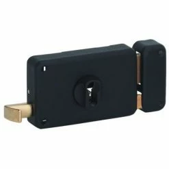 THIRARD Serrure En Applique Horizontale à Tirage - Pêne Dormant Et Demi-tour - A Cylindre Européen - Optimum Main Gauche