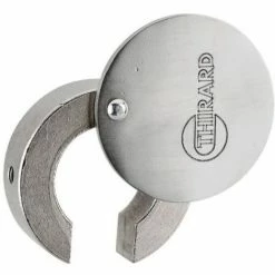 THIRARD Obturateur De Cylindre à Profil Européen En Laiton Finition Chromé