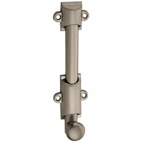 THIRARD Verrou En Applique Corps Alliage Profil Demi-rond Fintion Nickel Satiné Longueur 250 Mm 6 THIRARD Verrou En Applique Corps Alliage Profil Demi-rond Fintion Nickel Satiné Longueur 250 Mm – Image 4