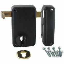 THIRARD Serrure En Applique Verticale à Tirage - Pêne Dormant Et Demi-tour - A Cylindre Européen - Optimum Main Droite