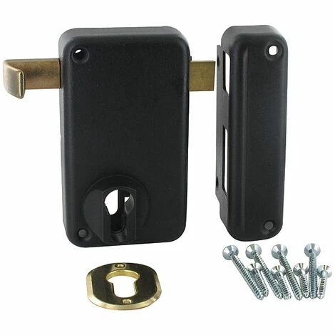 THIRARD Serrure En Applique Verticale à Tirage - Pêne Dormant Et Demi-tour - A Cylindre Européen - Optimum Main Droite 3 THIRARD Serrure En Applique Verticale à Tirage - Pêne Dormant Et Demi-tour - A Cylindre Européen - Optimum Main Droite