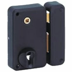 THIRARD Serrures De Portail En Applique Verticales à Fouillot à Cylindre Européen Main Droite