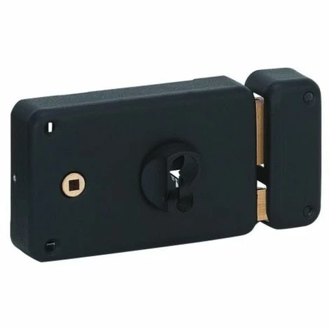 THIRARD Serrure En Applique Horizontale à Fouillot Pêne Dormant Et Demi-tour A Cylindre Européen Optimum Main Gauche Poussant 3 THIRARD Serrure En Applique Horizontale à Fouillot Pêne Dormant Et Demi-tour A Cylindre Européen Optimum Main Gauche Poussant