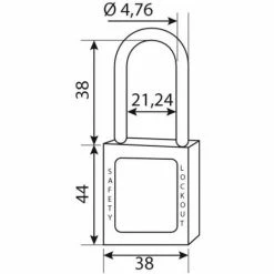 THIRARD CADENAS CONSIGNATION 40 ANSE INOX H38MM ROUGE +jeu étiquette 9 THIRARD CADENAS CONSIGNATION 40 ANSE INOX H38MM ROUGE +jeu étiquette -THIRARD Soldes 19242312 3