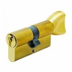 THIRARD Cylindre - A Bouton - 30x30 - Clé Crantée - Laiton