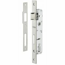 THIRARD - Boitier De Serrure Encastrable à Cylindre Pour Menuiserie Métallique, Axe 21mm, Bouts Carrés, Zingué