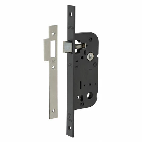 THIRARD - Serrure Encastrable NF Pour Porte Intérieure, Axe 40mm, Bouts Carrés, Noir 3 THIRARD - Serrure Encastrable NF Pour Porte Intérieure, Axe 40mm, Bouts Carrés, Noir