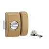 THIRARD - Verrou à Bouton Universel Pour Porte D'entrée, Cylindre 45mm, Acier, 3 Clés, Epoxy Bronze -THIRARD Soldes 23180080 1