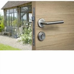 THIRARD - Serrure Encastrable Pour Porte D'entrée Monomax Nf Têtère Inox -THIRARD Soldes 23936773 2