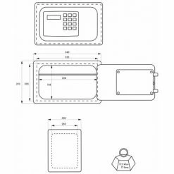 THIRARD - Coffre-fort EDIMBOURG - 2 Pênes -THIRARD Soldes 23937115 4