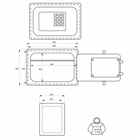 THIRARD - Coffre-fort RAMBURES 2 - 4 Pênes 4 THIRARD - Coffre-fort RAMBURES 2 - 4 Pênes – Image 2