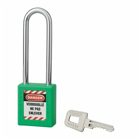 THIRARD - Cadenas De Consignation LOTO Lockout Tagout 40 Mm Anse Acier Ø 6 X 76 Mm Vert 3 THIRARD - Cadenas De Consignation LOTO Lockout Tagout 40 Mm Anse Acier Ø 6 X 76 Mm Vert