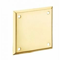 THIRARD - Plaque De Propreté Laiton 60 X 60