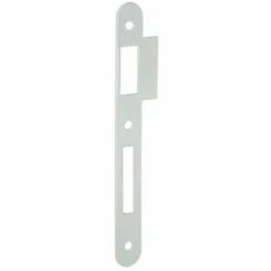 THIRARD Serrure à Larder En Petit Coffre De 135 Mm Axe à 50 Mm Finition Laqué Blanc à Pêne Dormant Et Demi-tour Avec Gâche -THIRARD Soldes 24971050 4