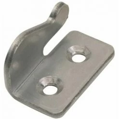 THIRARD Agrafes Picardes Coudées Gauche Finition Acier Zingué Pour Volet Battant - à La Boîte De 10 - Acier Zingué