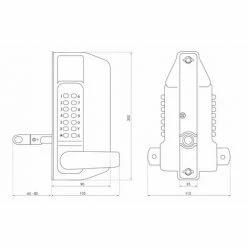 THIRARD - Serrure De Grille/portail à Combinaison -THIRARD Soldes 26366165 3
