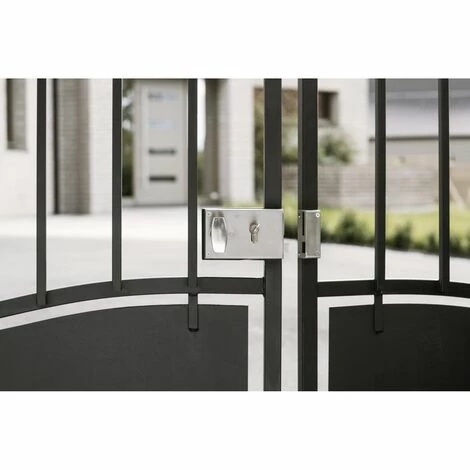 THIRARD - Boitier De Serrure Horizontale En Applique Double Entrée à Fouillot Pour Portail, Droite, Axe 52mm, 140x88mm, Inox 4 THIRARD - Boitier De Serrure Horizontale En Applique Double Entrée à Fouillot Pour Portail, Droite, Axe 52mm, 140x88mm, Inox – Image 2