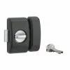 THIRARD - Verrou à Bouton Universel Pour Porte D'entrée, Cylindre 45mm, Acier, 3 Clés, Epoxy Noir -THIRARD Soldes 27153221 1