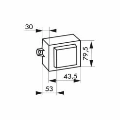 THIRARD - Transformateur 22012V Pour Gâche électrique, Gris -THIRARD Soldes 27153257 2