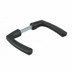 THIRARD - Paire De Béquilles Pour Porte, Carré 8x110mm, 1 Portée, Noir