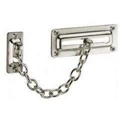 Chaine De Sécurité Portière, Entrebâilleur De Porte ECO Nickelée THIRARD