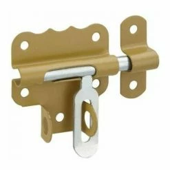 Verrou De Porte, Targette Porte Cadenas 50 Mm, Bronze THIRARD
