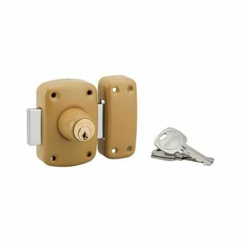 Verrou De Haute Sureté, émeraude, Bouton Cylindre à Pompe, 40 Mm, 3 Clés THIRARD 3 Verrou De Haute Sureté, émeraude, Bouton Cylindre à Pompe, 40 Mm, 3 Clés THIRARD