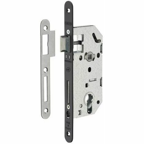 Boitier De Serrure à Encastrer, Axe 40 Mm, Pour Cylindre Tétiere Noire THIRARD 3 Boitier De Serrure à Encastrer, Axe 40 Mm, Pour Cylindre Tétiere Noire THIRARD