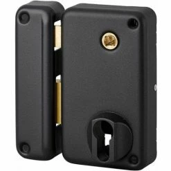 Boitier Serrure En Applique, Cylindre, Profile à Fouillot, 75x130 Mm, Gauche THIRARD