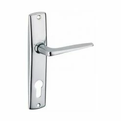 Poignée De Porte Ares Chromée, E165, à Trou Cylindrique BB2 THIRARD