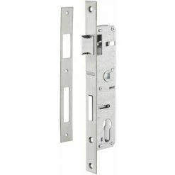 Boitier De Serrure à Encastrer Pour Porte Métallique, Axe 22 Mm L.40 E.70, Réversible THIRARD