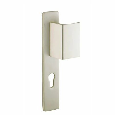 THIRARD - Ensemble De Poignées Pour Porte D'entrée Palière Renf. Picardie Trou Cylindre, Carré 7mm, Entr'axes 195mm, Couleur F2 3 THIRARD - Ensemble De Poignées Pour Porte D'entrée Palière Renf. Picardie Trou Cylindre, Carré 7mm, Entr'axes 195mm, Couleur F2