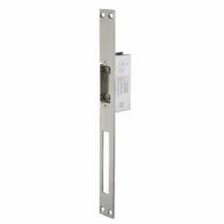 THIRARD - Gâche électrique Encastrable à Rupture Pour Porte Bois Et Métal, Réversible, 12V, Inox