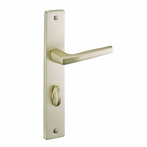 THIRARD - Ensemble De Poignées Pour Salle De Bain Picardie à Condamnation + Voyant, Carré 7mm, Entr'axes 195mm, Couleur F2 3 THIRARD - Ensemble De Poignées Pour Salle De Bain Picardie à Condamnation + Voyant, Carré 7mm, Entr'axes 195mm, Couleur F2