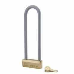 THIRARD - Cadenas à Clé Nautic, Laiton, Chantier, Anse Haute Laiton 215mm, 80mm, 3 Clés -THIRARD Soldes 28903554 2