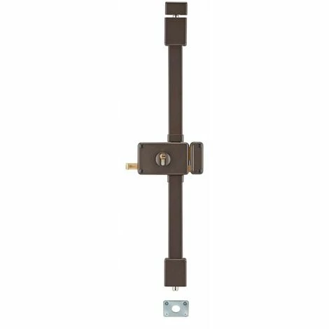 THIRARD - Serrure En Applique Horga à Tirage Pour Porte D'entrée, Droite, 3 Pts, Transit2 30x65mm, Axe 70mm, Marron, 4 Clés 3 THIRARD - Serrure En Applique Horga à Tirage Pour Porte D'entrée, Droite, 3 Pts, Transit2 30x65mm, Axe 70mm, Marron, 4 Clés