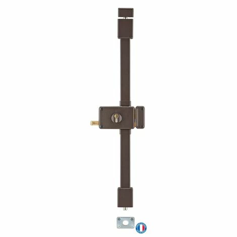 THIRARD - Serrure En Applique Horga à Tirage Pour Porte D'entrée, Droite, 3 Pts, Transit2 30x65mm, Axe 70mm, Marron, 4 Clés 4 THIRARD - Serrure En Applique Horga à Tirage Pour Porte D'entrée, Droite, 3 Pts, Transit2 30x65mm, Axe 70mm, Marron, 4 Clés – Image 2