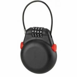 THIRARD - Cadenas à Code Multicable, Multifonction, Cable 1.00m, 4 Chiffres
