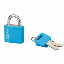 THIRARD - Cadenas à Clé Type 1, Intérieur, 30mm, Aluminium, Couleurs Assorties, 2 Clés