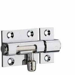 THIRARD - Targette, Laiton Chromé, Pêne Ø 8mm, 35x30mm