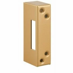 THIRARD - Gâche Pour Porte à Recouvrement, Acier, Epoxy Bronze