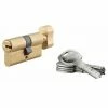 THIRARD - Cylindre De Serrure à Bouton Tiger 6, 30Bx30mm, Laiton, Anti-arrachement, Anti-perçage, 5 Clés -THIRARD Soldes 28903823 1