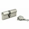 THIRARD - Cylindre De Serrure Double Entrée, 35x45mm, Anti-arrachement, Nickel, 3 Clés -THIRARD Soldes 28903859 1