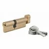 THIRARD - Cylindre De Serrure à Bouton Tiger 6, 45Bx50mm, Laiton, Anti-arrachement, Anti-perçage, 5 Clés -THIRARD Soldes 28903861 1